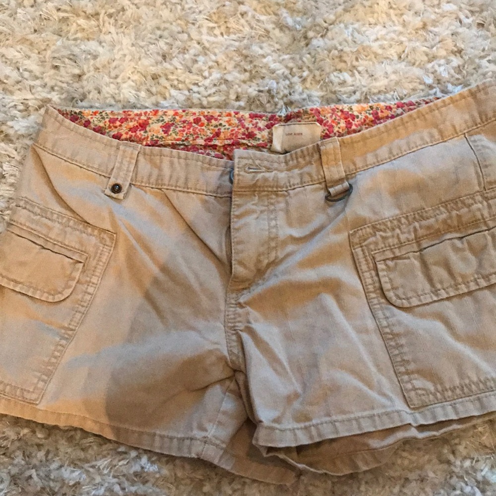 Khaki shorts